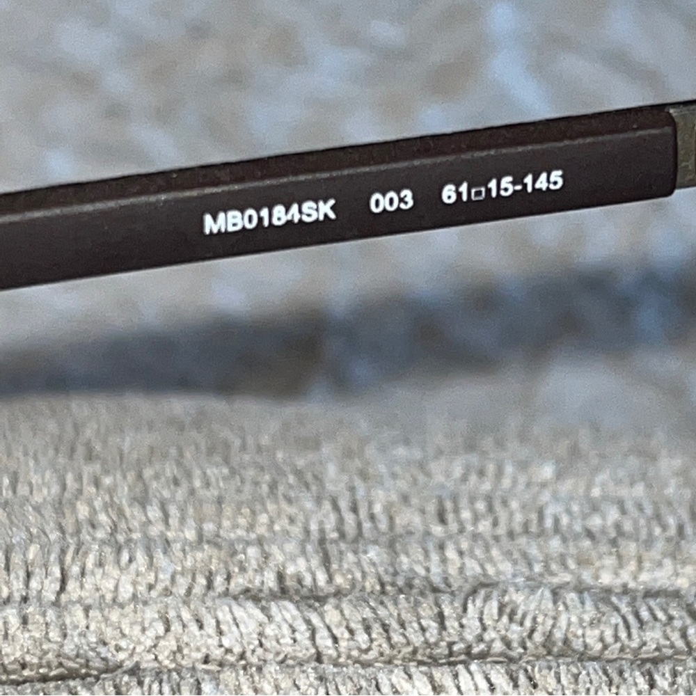Montblanc MB0184SK 003 Brown /Grey 61-15-145 Sunglasses - Picture 8 of 10